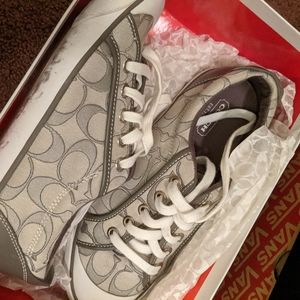 Gray Coach Sneakers